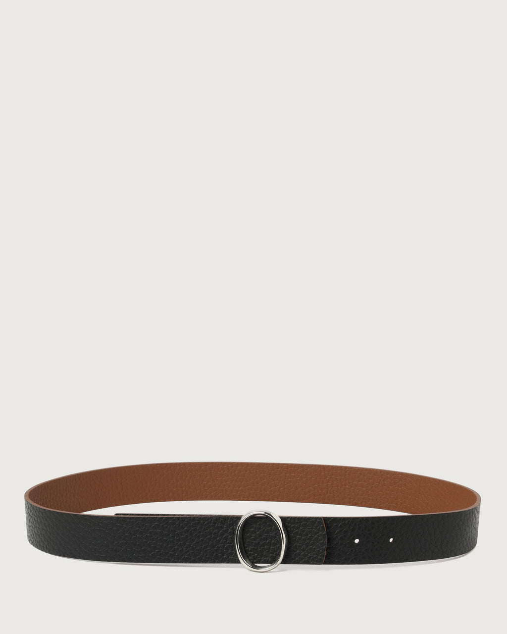 ORCIANI Cintura   D10419 SOFT DOUBLE COCOA+NERO 