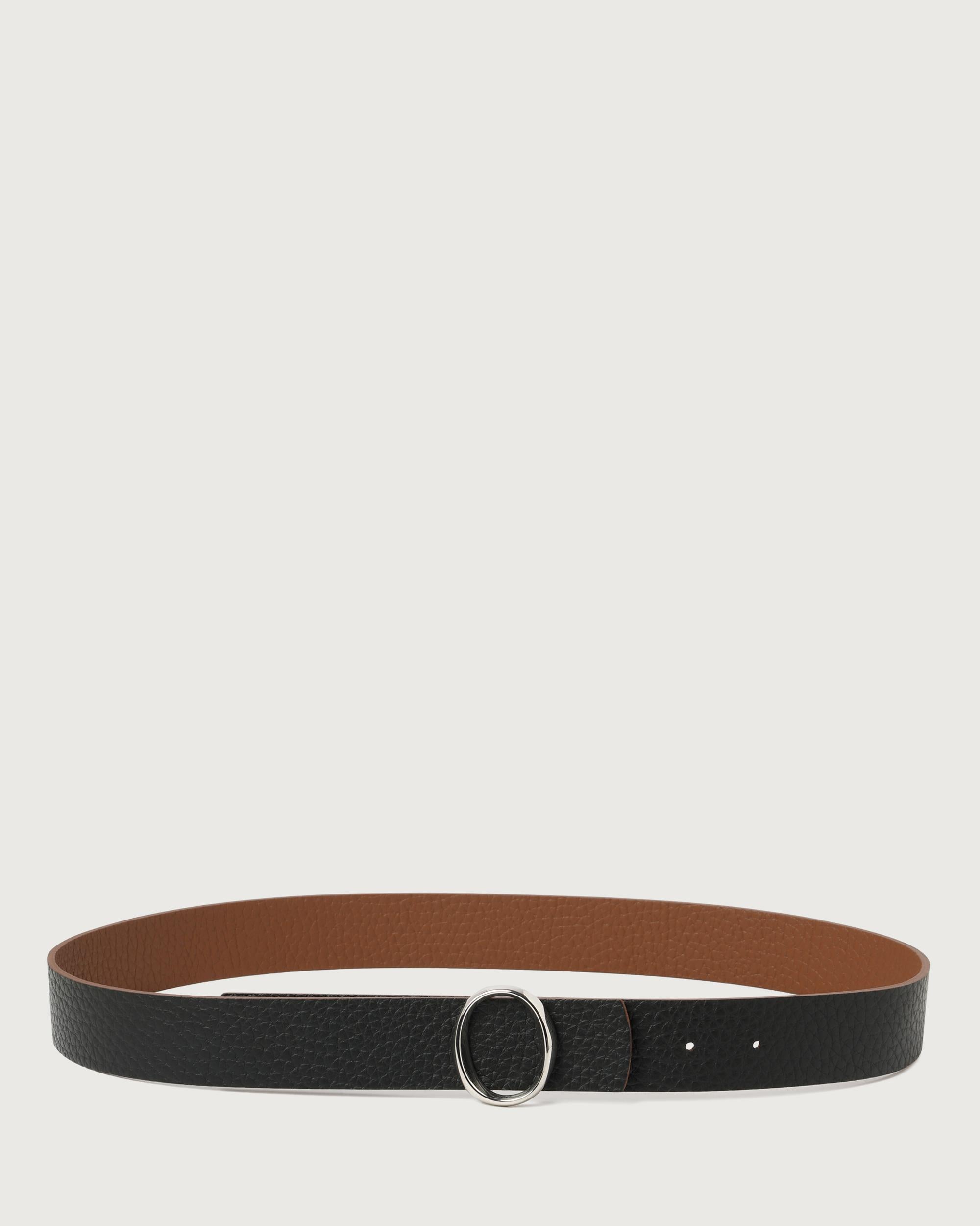 ORCIANI Cintura   D10419 SOFT DOUBLE COCOA+NERO 