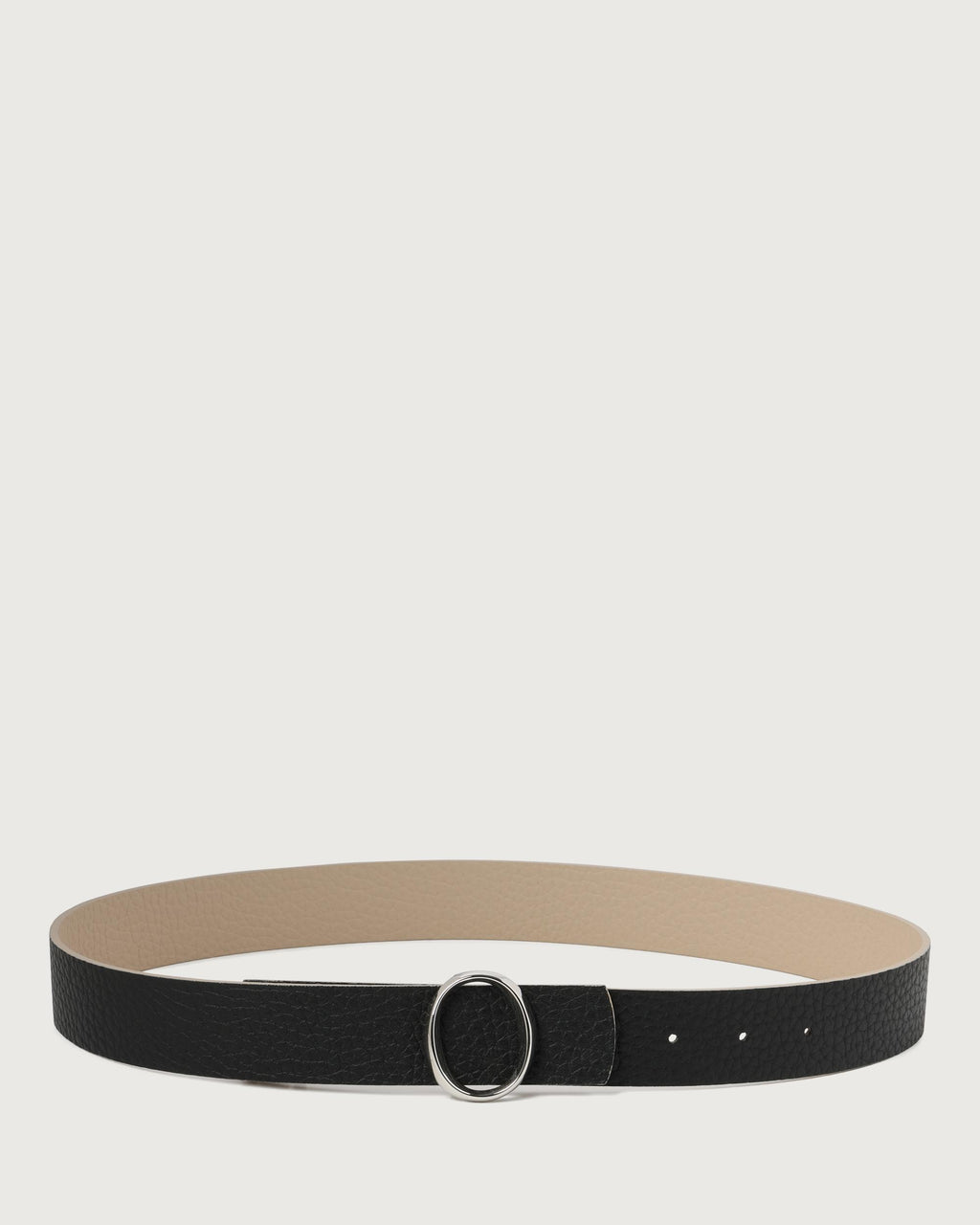 ORCIANI Cintura   D10419 SOFT DOUBLE SABBIA+NERO 