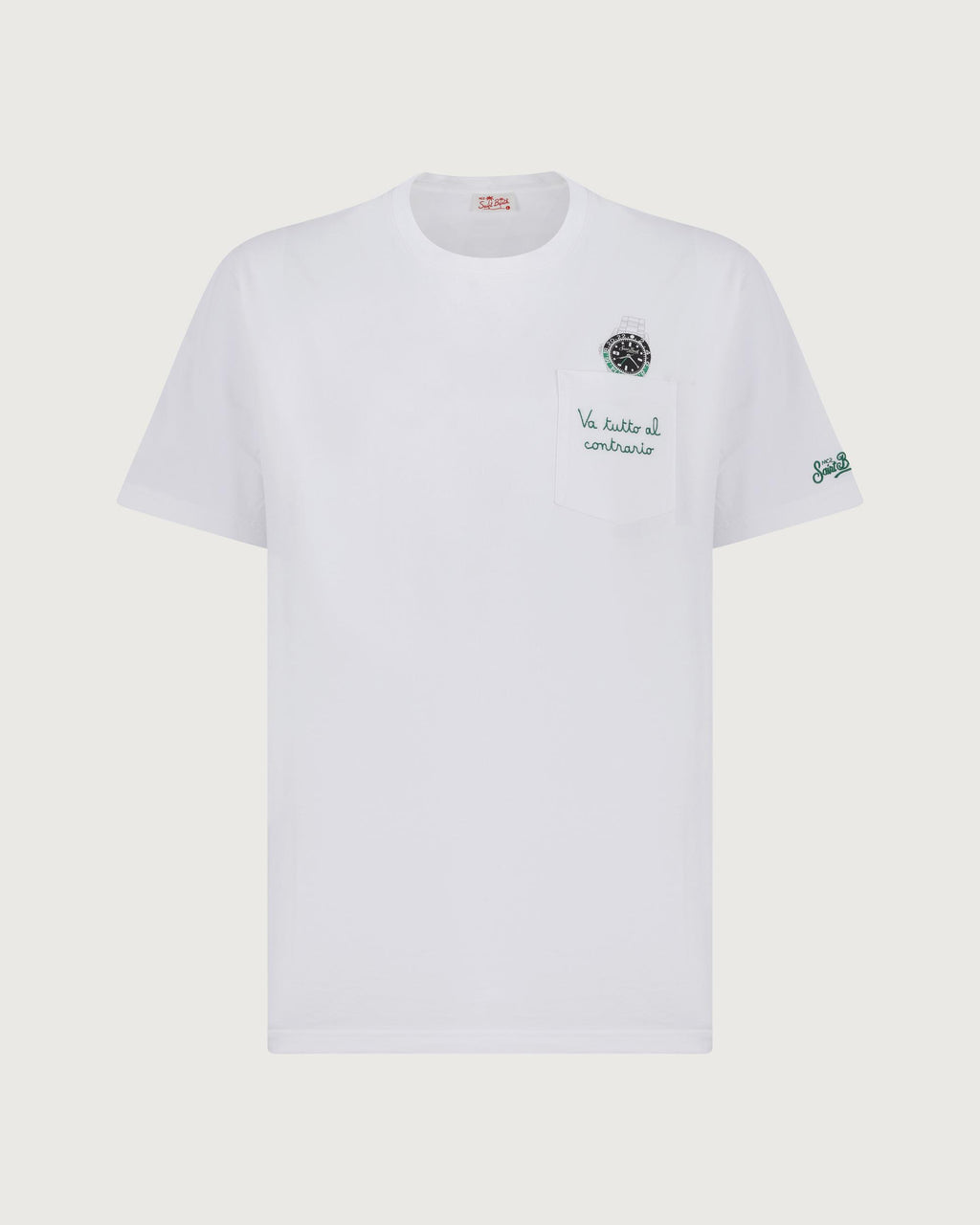 MC 2 SAINT BARTH T-shirt   AUSTIN WATCH CONTRARIO 01N EMB 