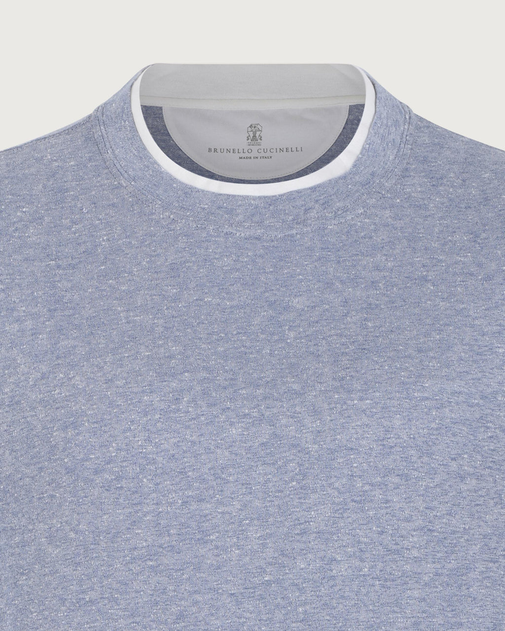 Brunello Cucinelli Girocollo Carta da zucchero+offwhite  MW8357427 CGE03 