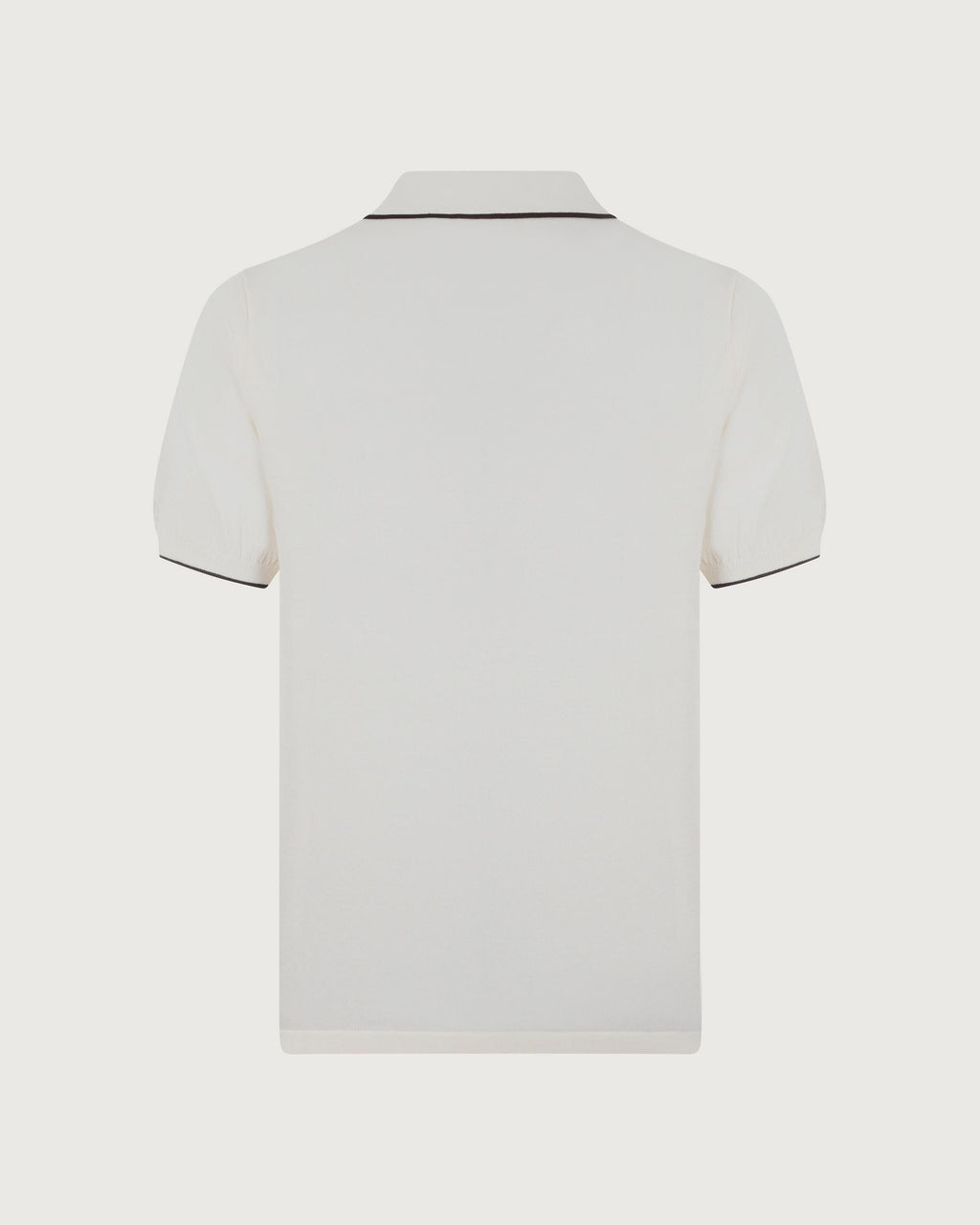 MC 2 SAINT BARTH Polo   SLOAN CONTRAST COTTON 10L CREAM 
