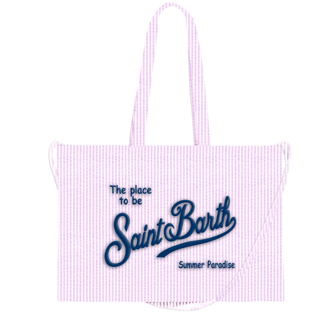 MC 2 SAINT BARTH Borsa   ESSENTIAL BAG N SEERS STRIPES 21 EMB 