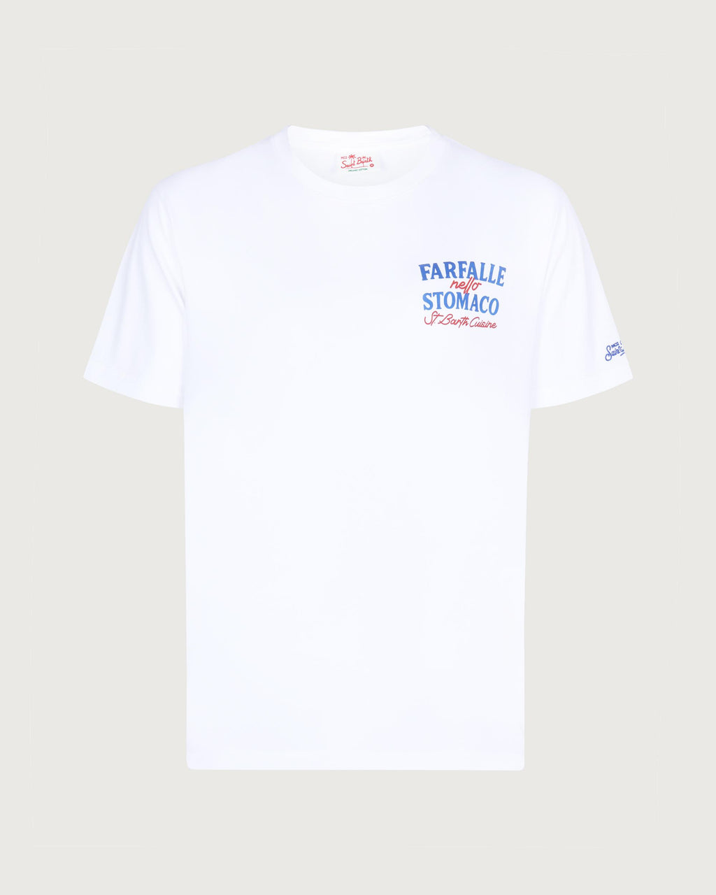MC 2 SAINT BARTH T-shirt   PORTLAND FARFALLE STOMACO 01N 