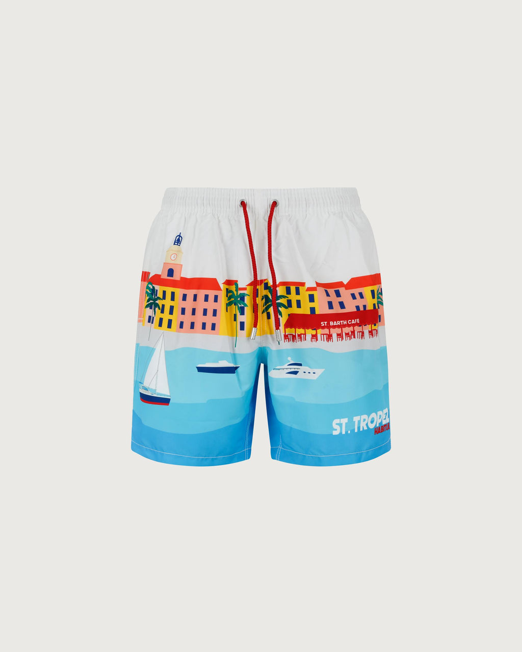 MC 2 SAINT BARTH Costume   GUSTAVIA PLACED PRINT ST TROPEZ SUN 01 