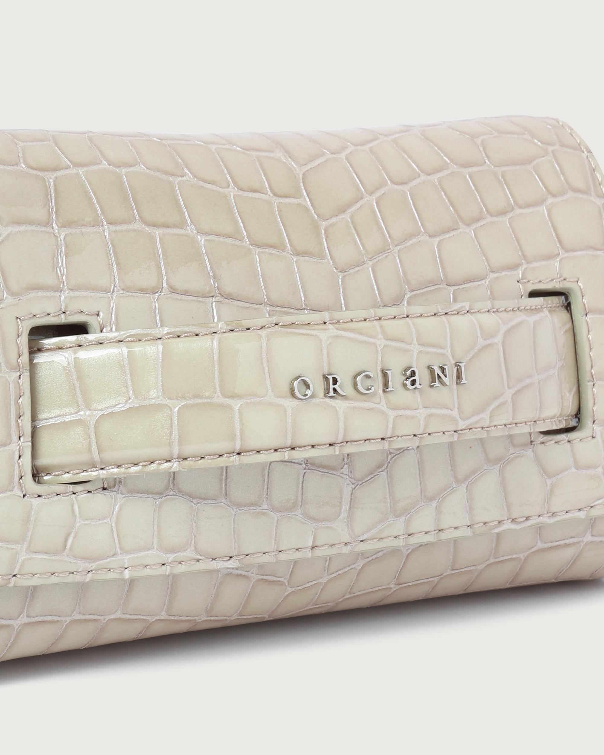 ORCIANI Borsa   B02169 COCCO GLOW SABBIA 