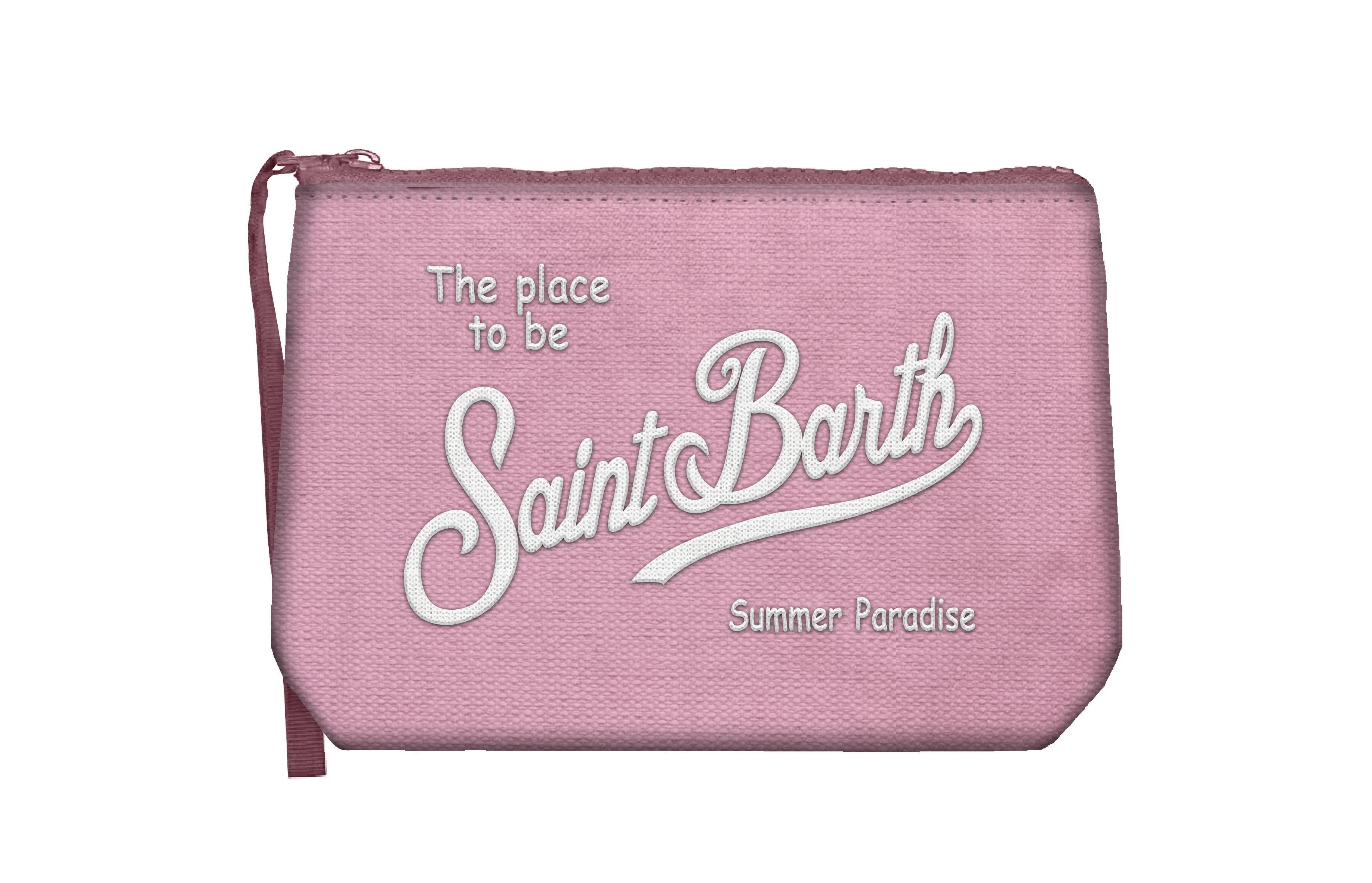 MC 2 SAINT BARTH Pochette   ALINE CANVAS 20 EMB 