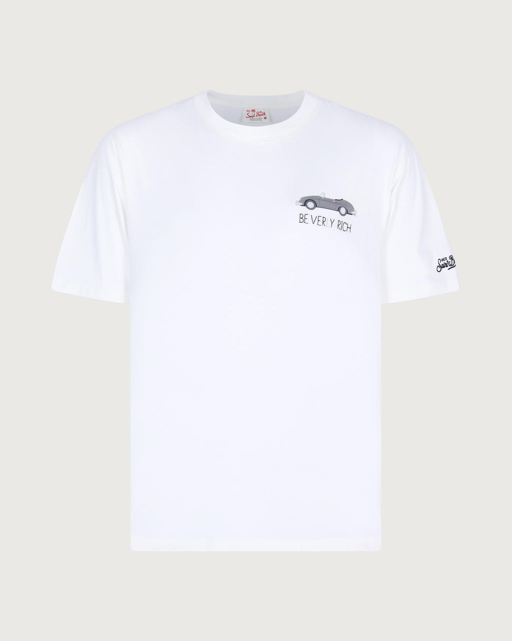 MC 2 SAINT BARTH T-shirt   PORTOFINO BE VERY RICH 10 EMB 