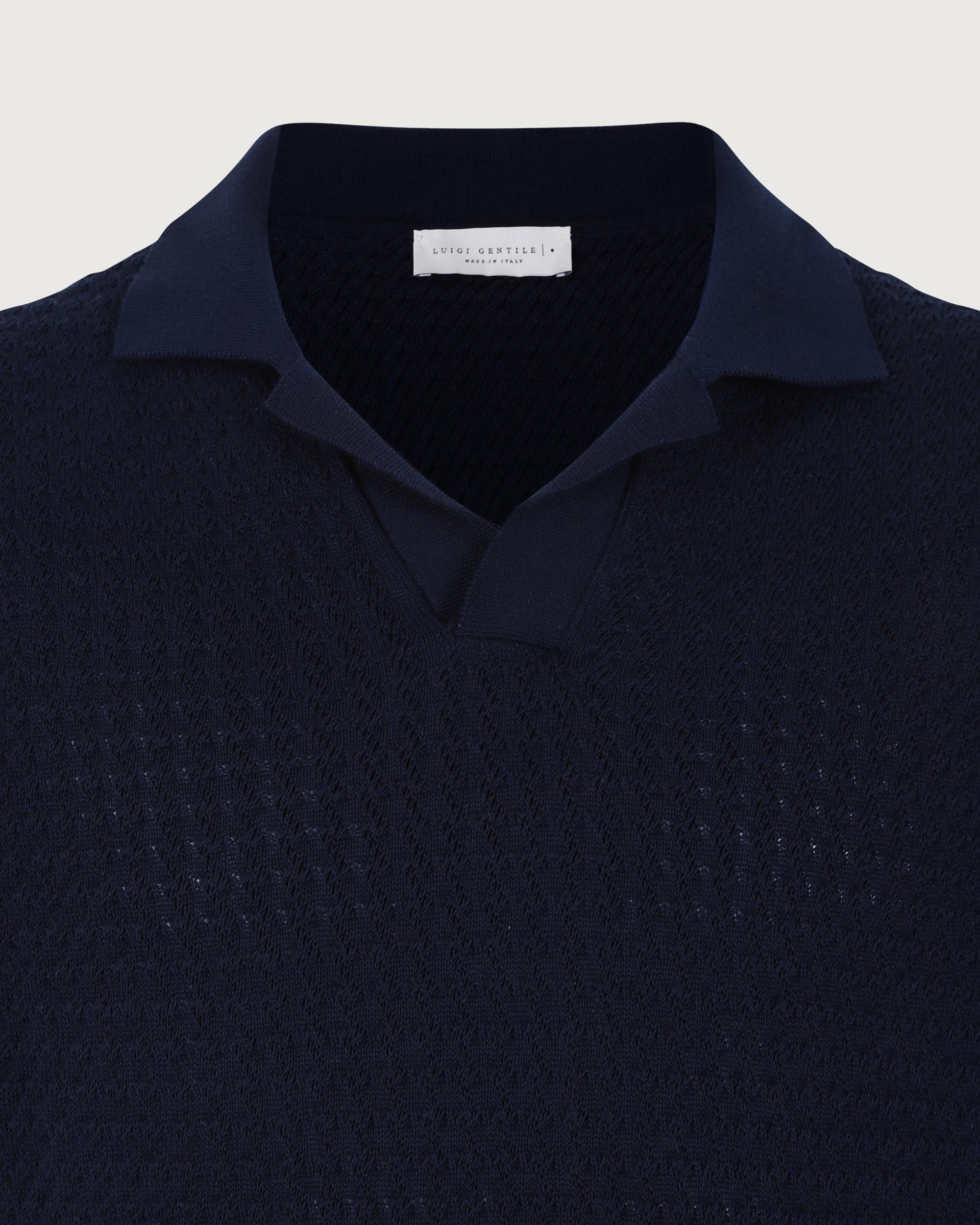 LUIGI GENTILE Polo Navy  LG1367 90 