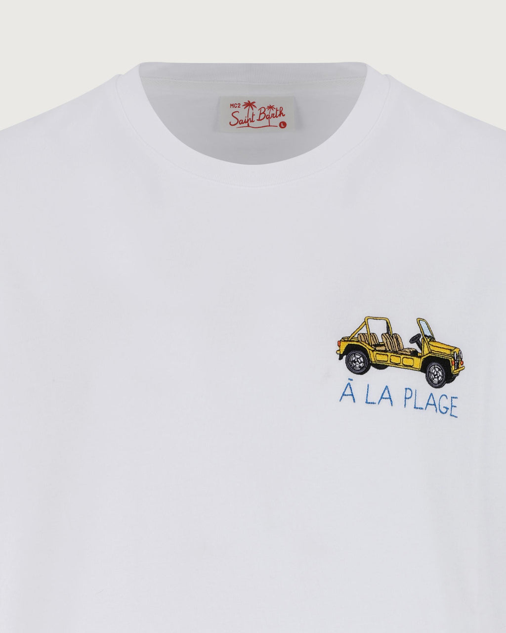 MC 2 SAINT BARTH T-shirt   PORTOFINO A LA PLAGE 01N EMB 