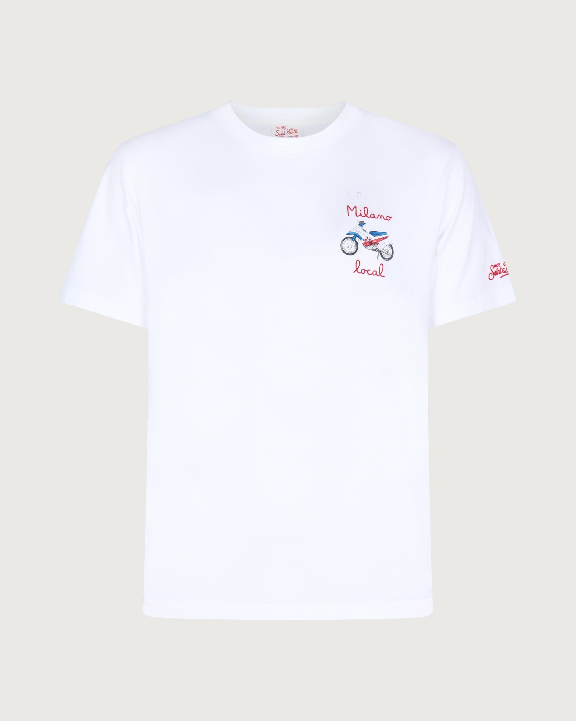 MC 2 SAINT BARTH T-shirt   PORTOFINO MILANO LOCAL 01N EMB 