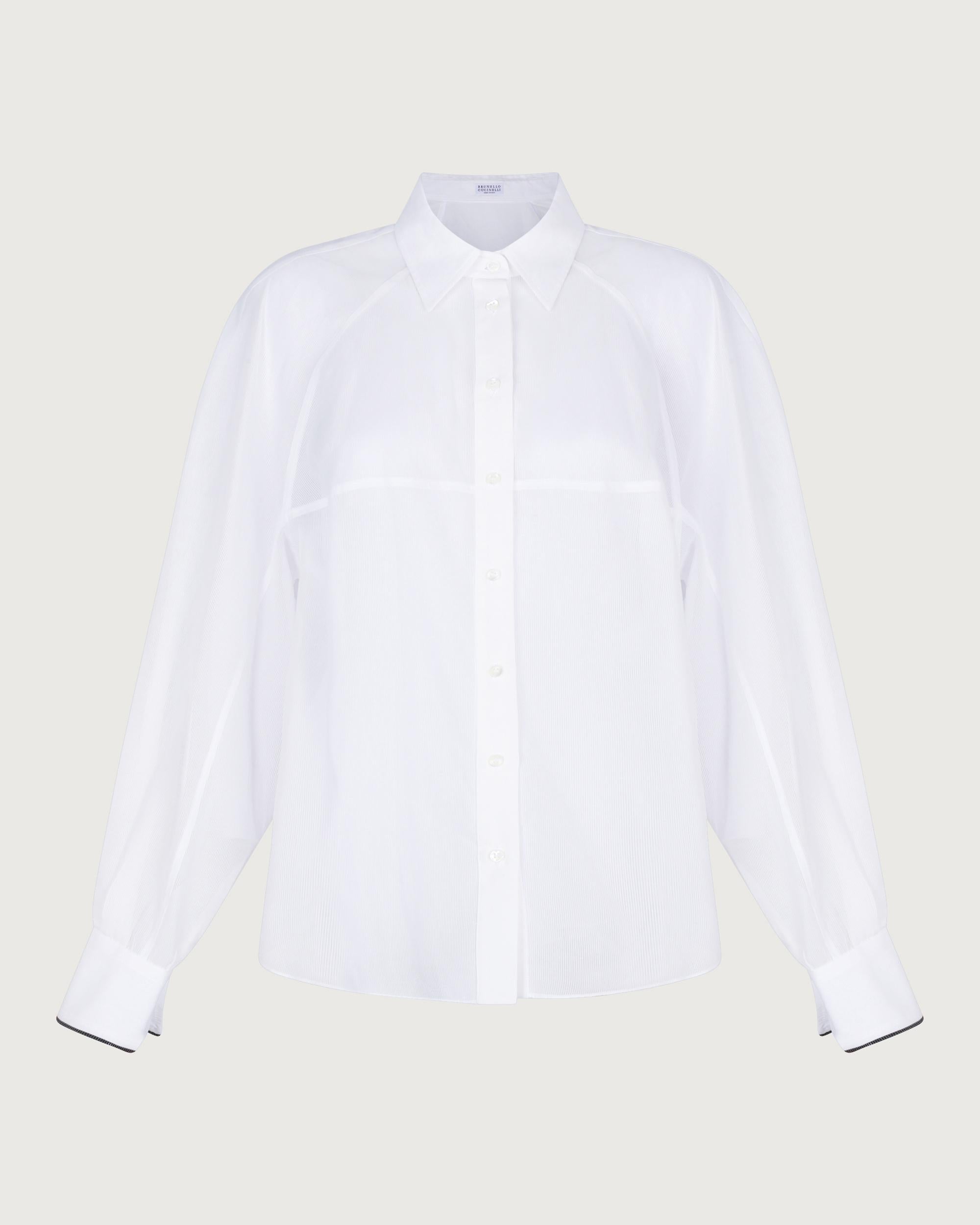 Brunello Cucinelli Camicia Bianco  MH750MO516 C100 