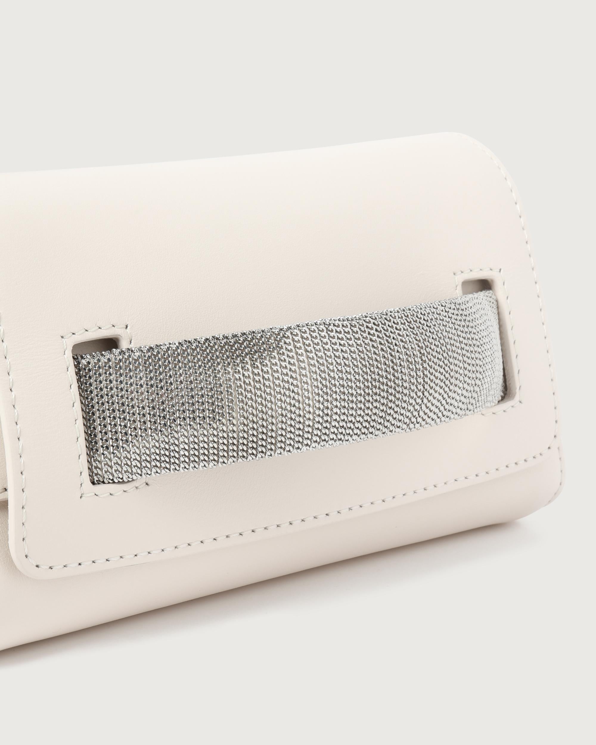 ORCIANI Borsa   B02169 ALBA CHAIN BEIGE 