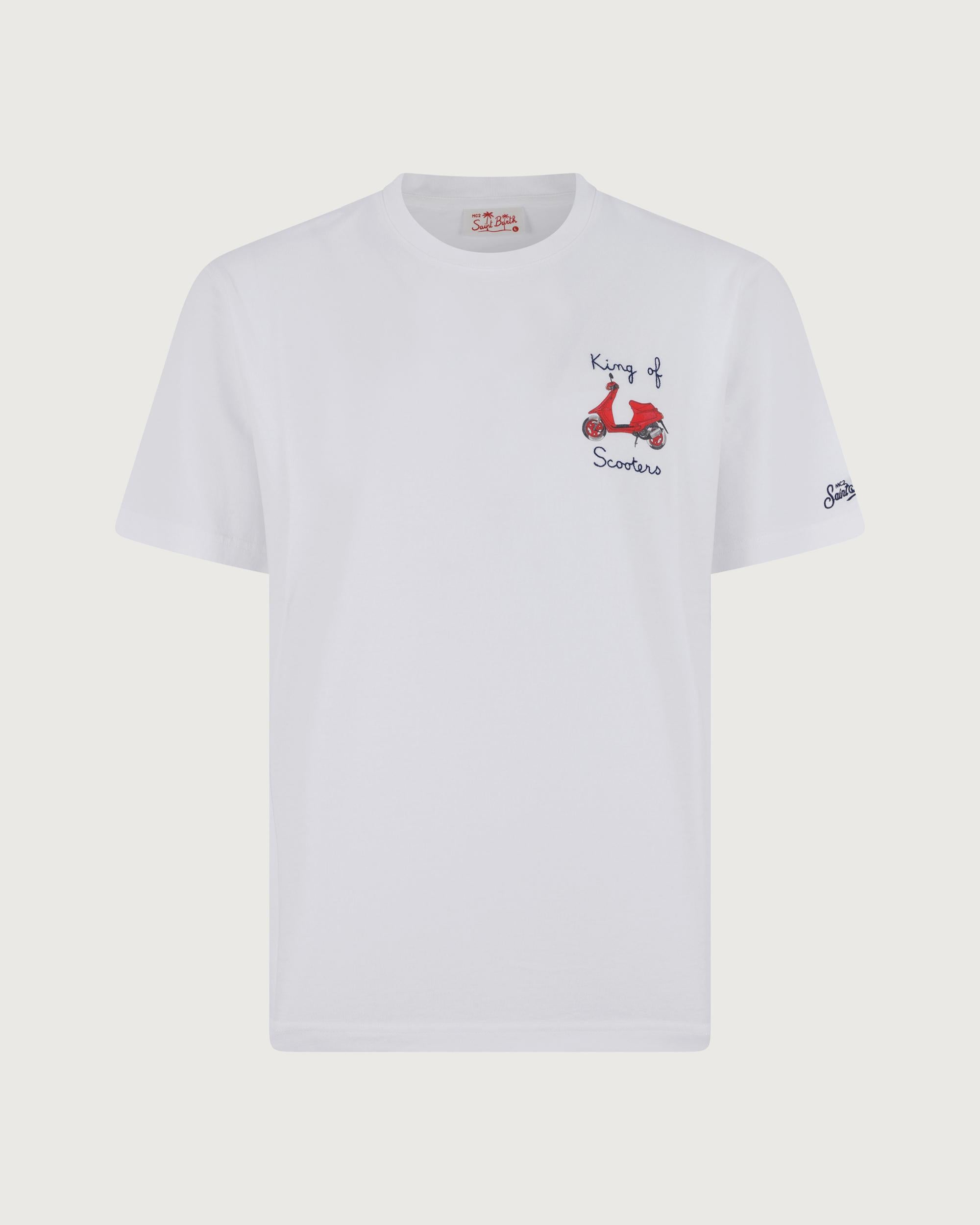 MC 2 SAINT BARTH T-shirt   PORTOFINO KING SCOOTER 01N EMB 