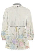 MC 2 SAINT BARTH Shorts   JULIAN LINEN HYDRANGEA SPRING 10 