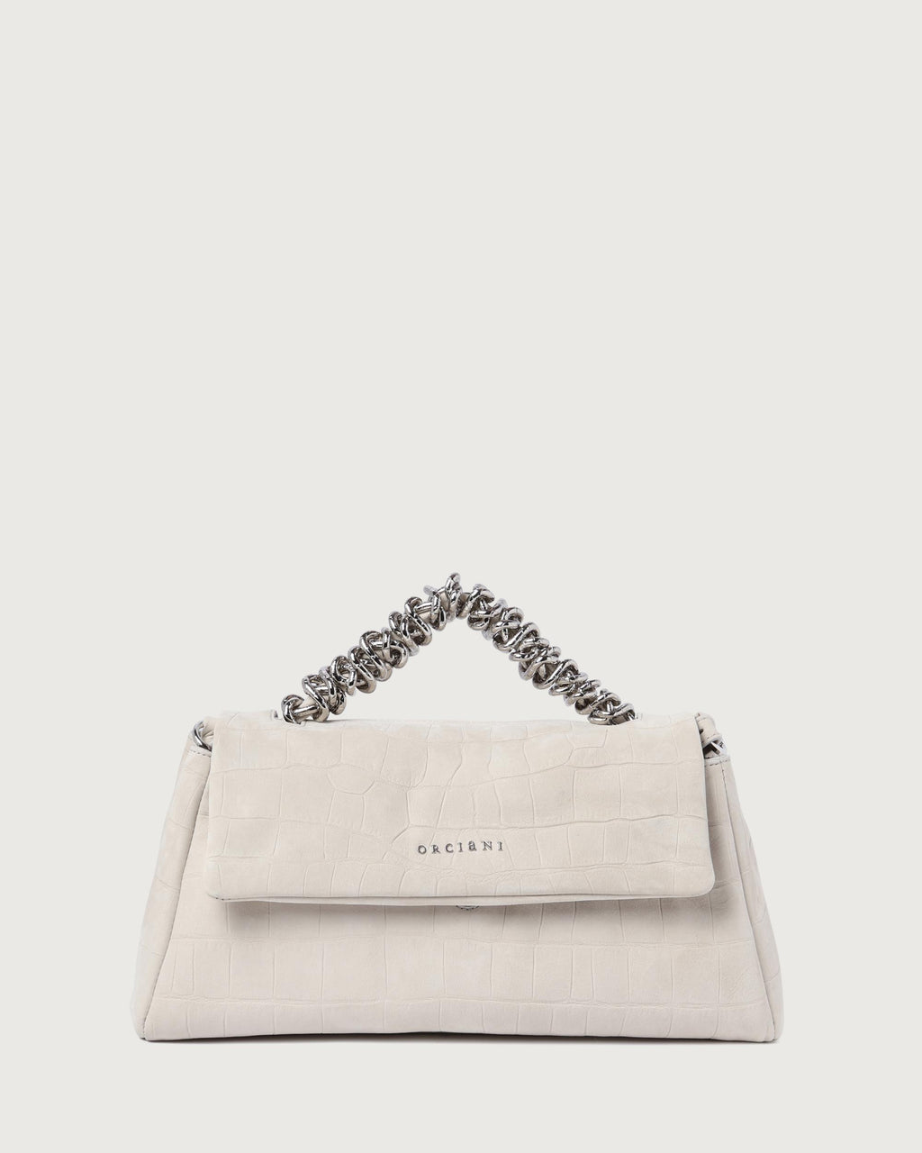 ORCIANI Borsa   B02159 COCCO TWILIGHT BIANCO 