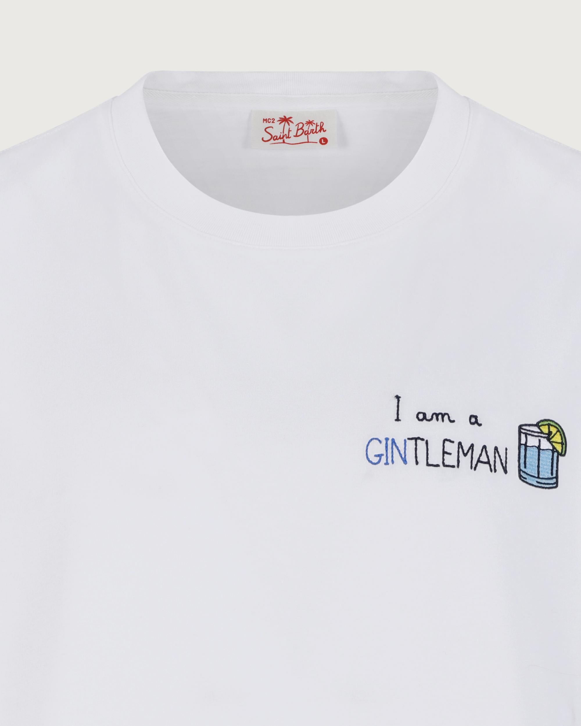 MC 2 SAINT BARTH T-shirt   PORTOFINO GINTLEMAN 01N EMB 