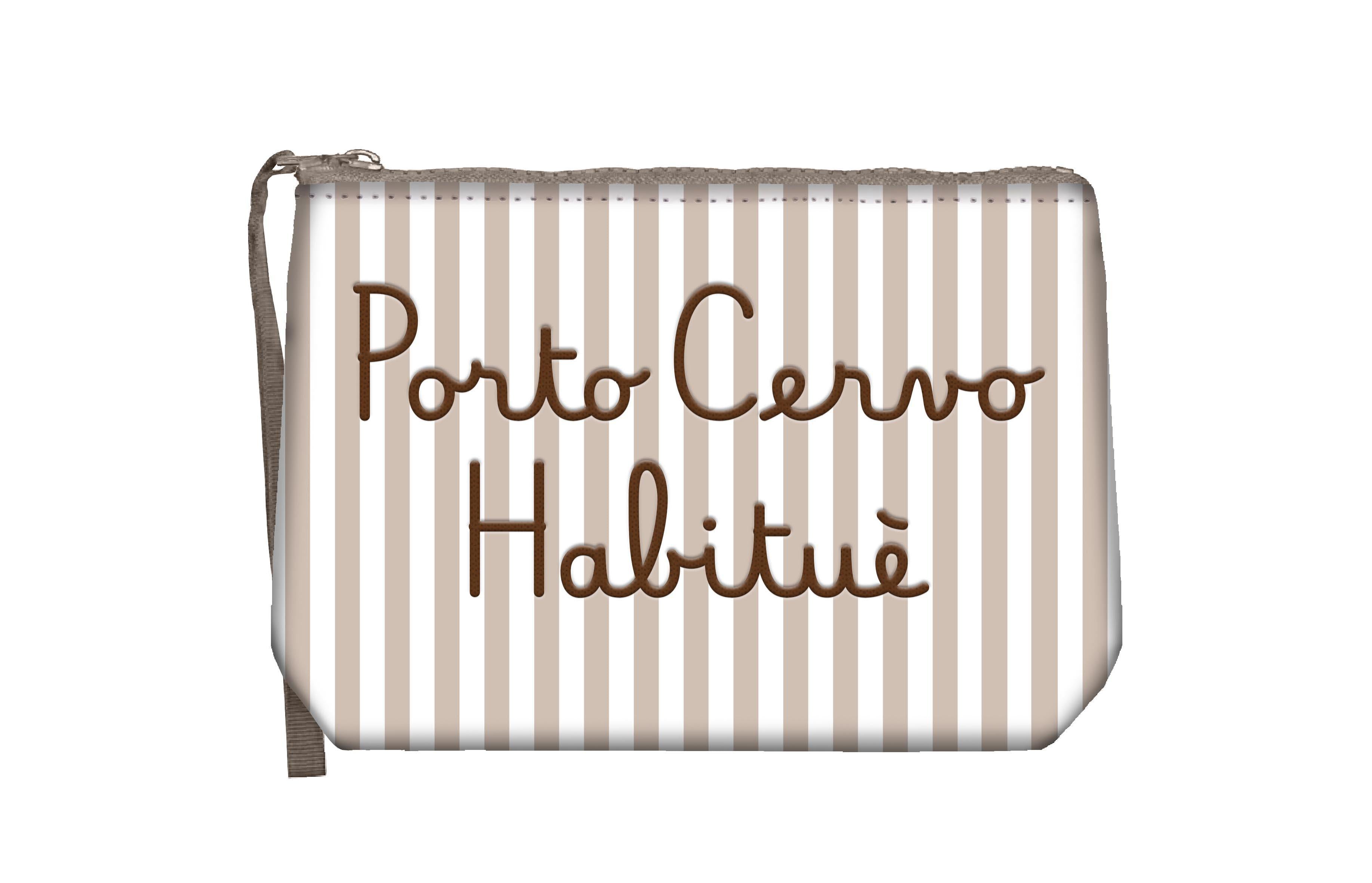 MC 2 SAINT BARTH Pochette   ALINE COTTON STRIPES V PORTO CERVO 11 EMB 