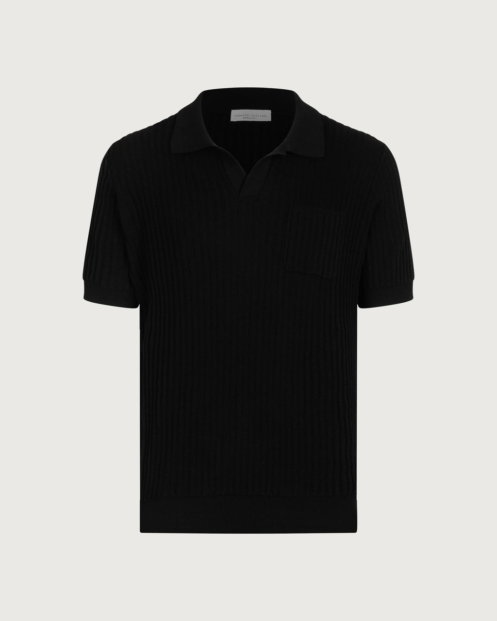 ROBERTO COLLINA Polo Nero  261MYA13124 09 