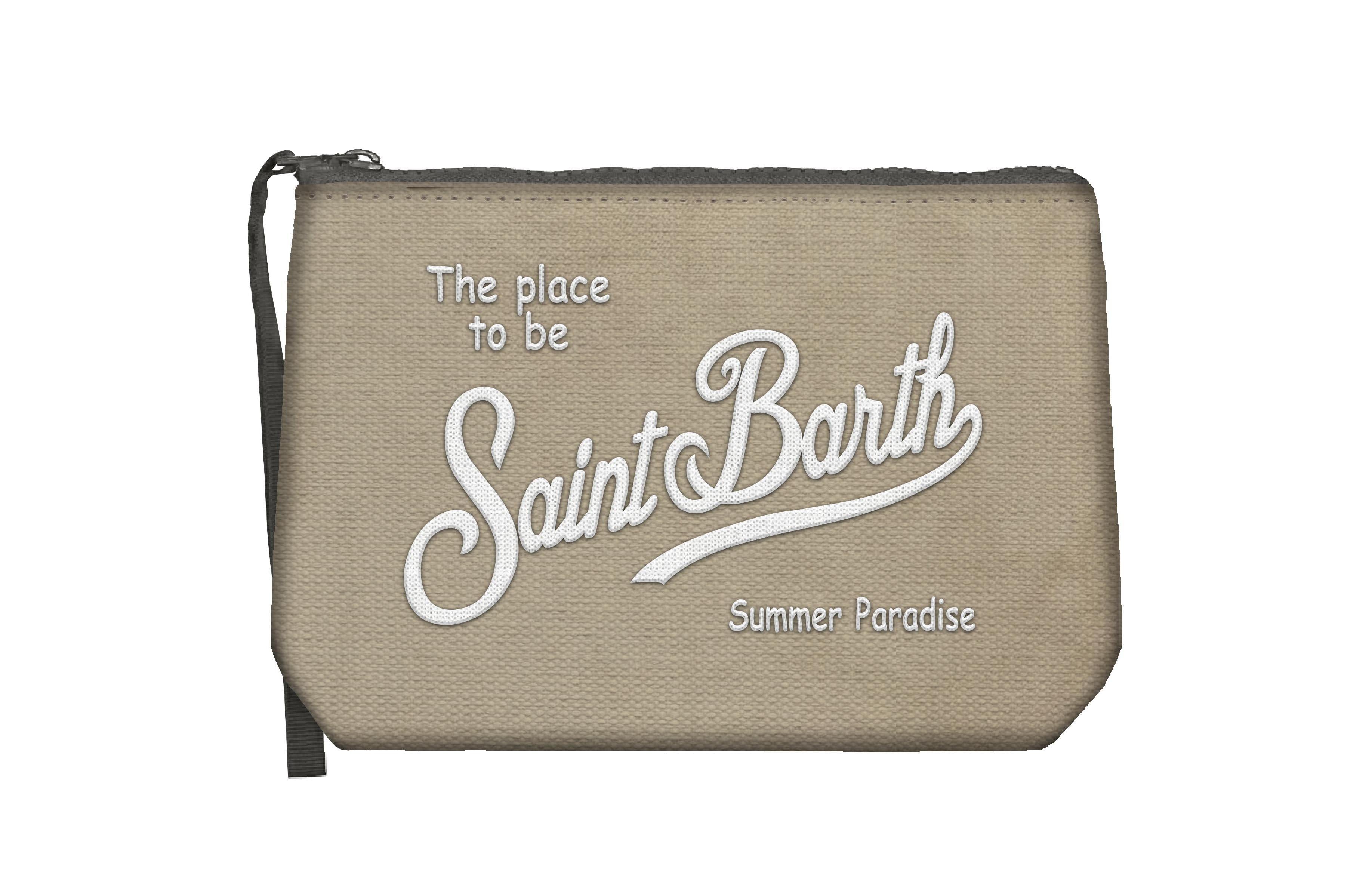 MC 2 SAINT BARTH Pochette   ALINE CANVAS 12 EMB 