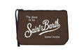 MC 2 SAINT BARTH Pochette   ALINE CANVAS 18 EMB 
