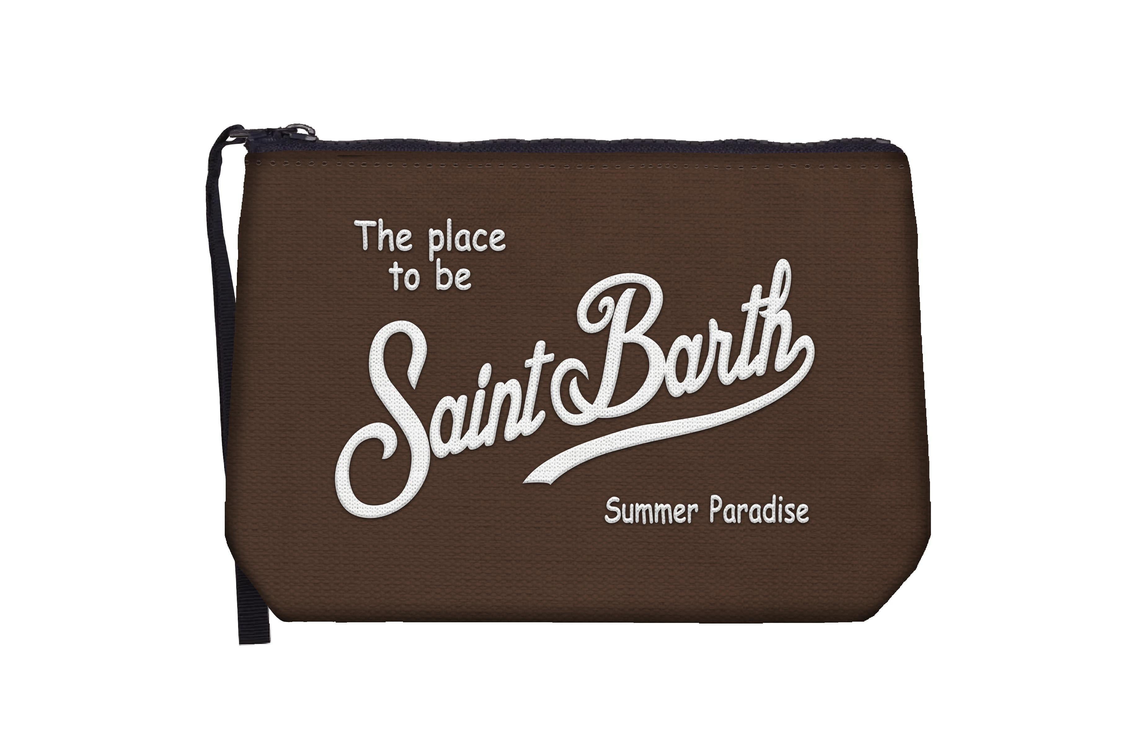 MC 2 SAINT BARTH Pochette   ALINE CANVAS 18 EMB 