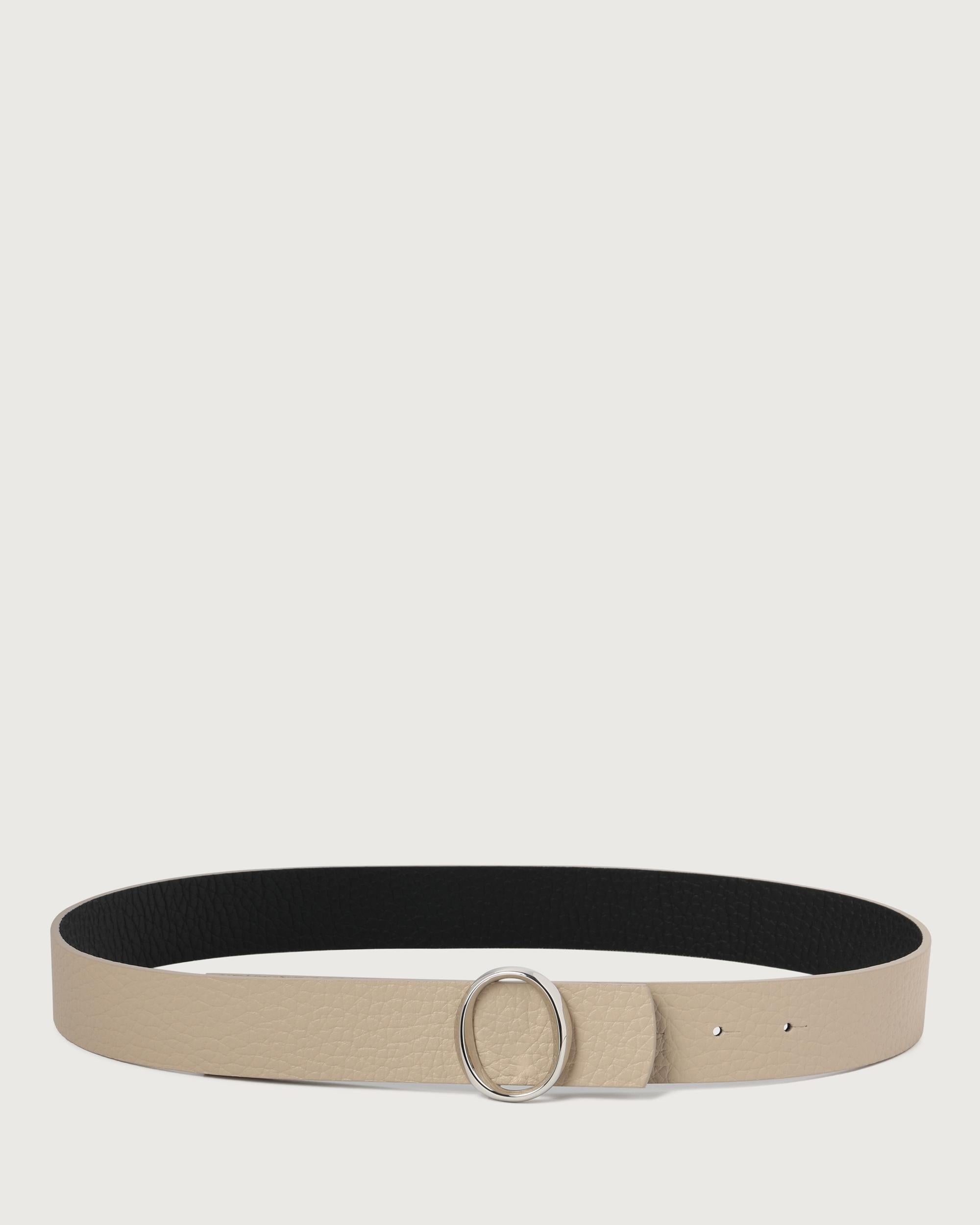 ORCIANI Cintura   D10419 SOFT DOUBLE SABBIA+NERO 