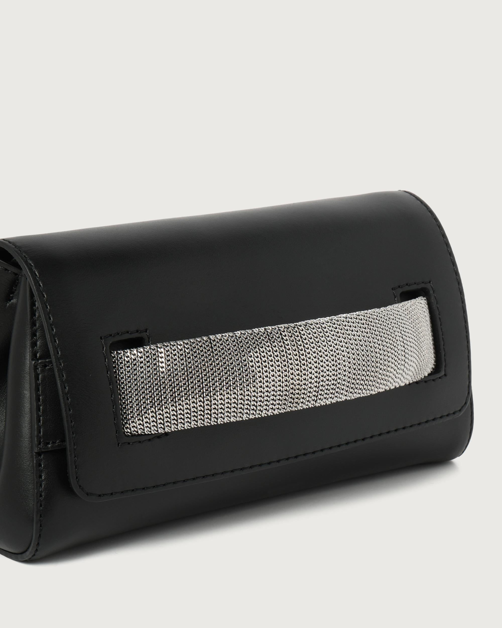 ORCIANI Borsa   B02169 ALBA CHAIN NERO 