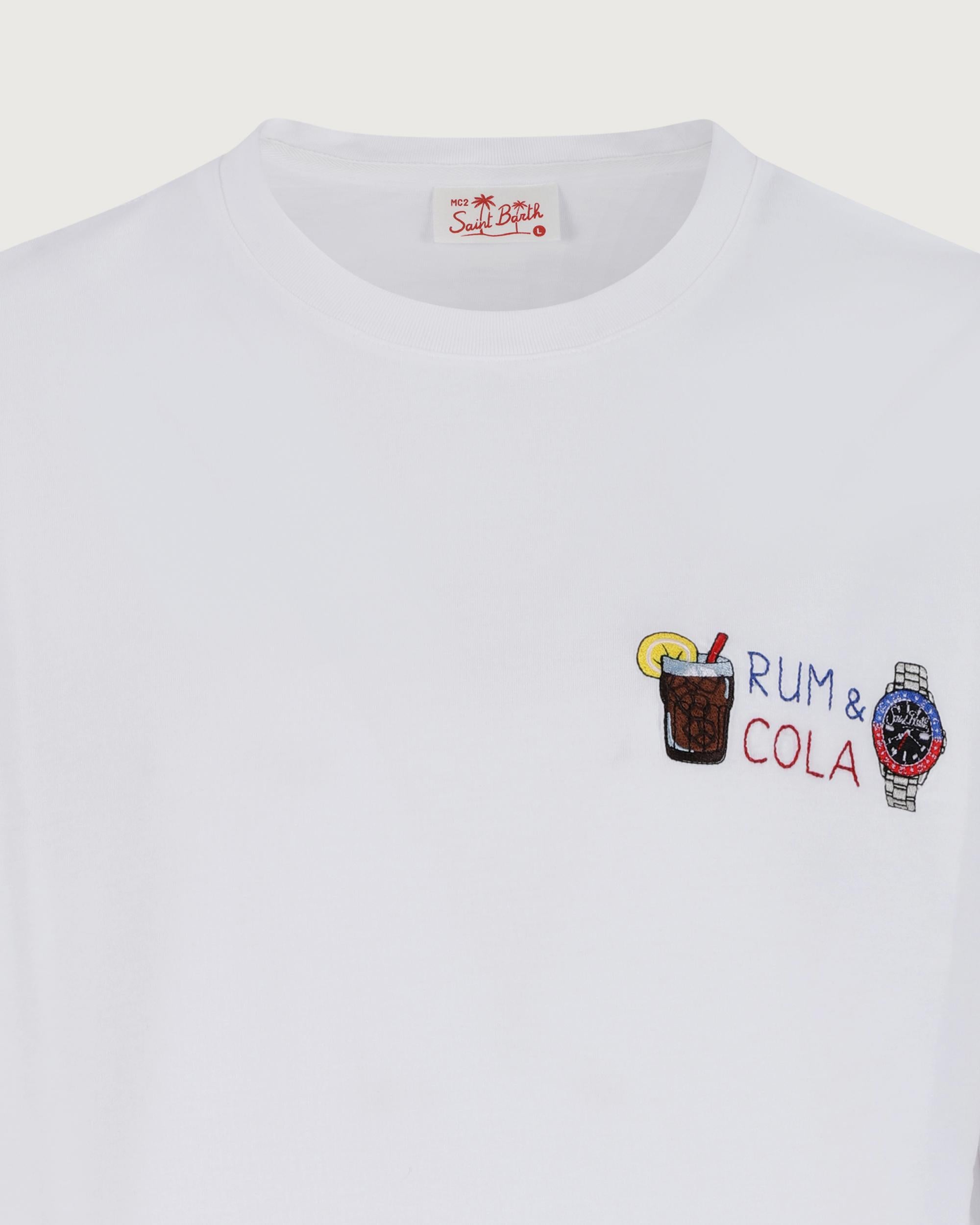 MC 2 SAINT BARTH T-shirt   PORTOFINO RUM COLA WATCH 01N EMB 