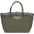 MC 2 SAINT BARTH Borsa   CITY BAG FRINGE CANVAS 52 EMB 