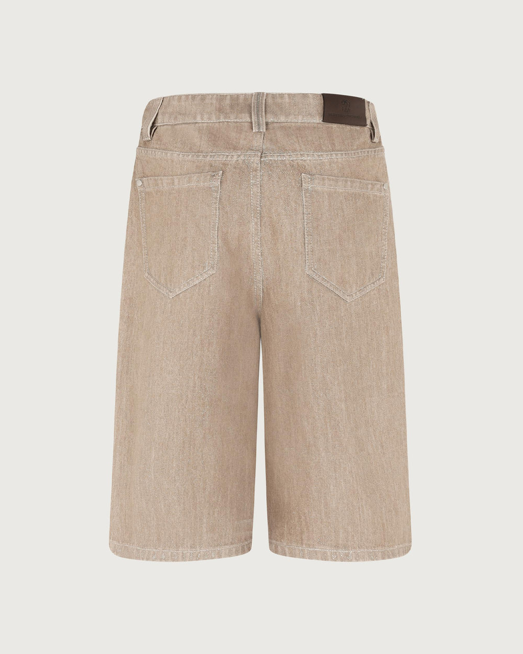 Brunello Cucinelli Pantalone Beige/silver  ML109P4072 C1340 