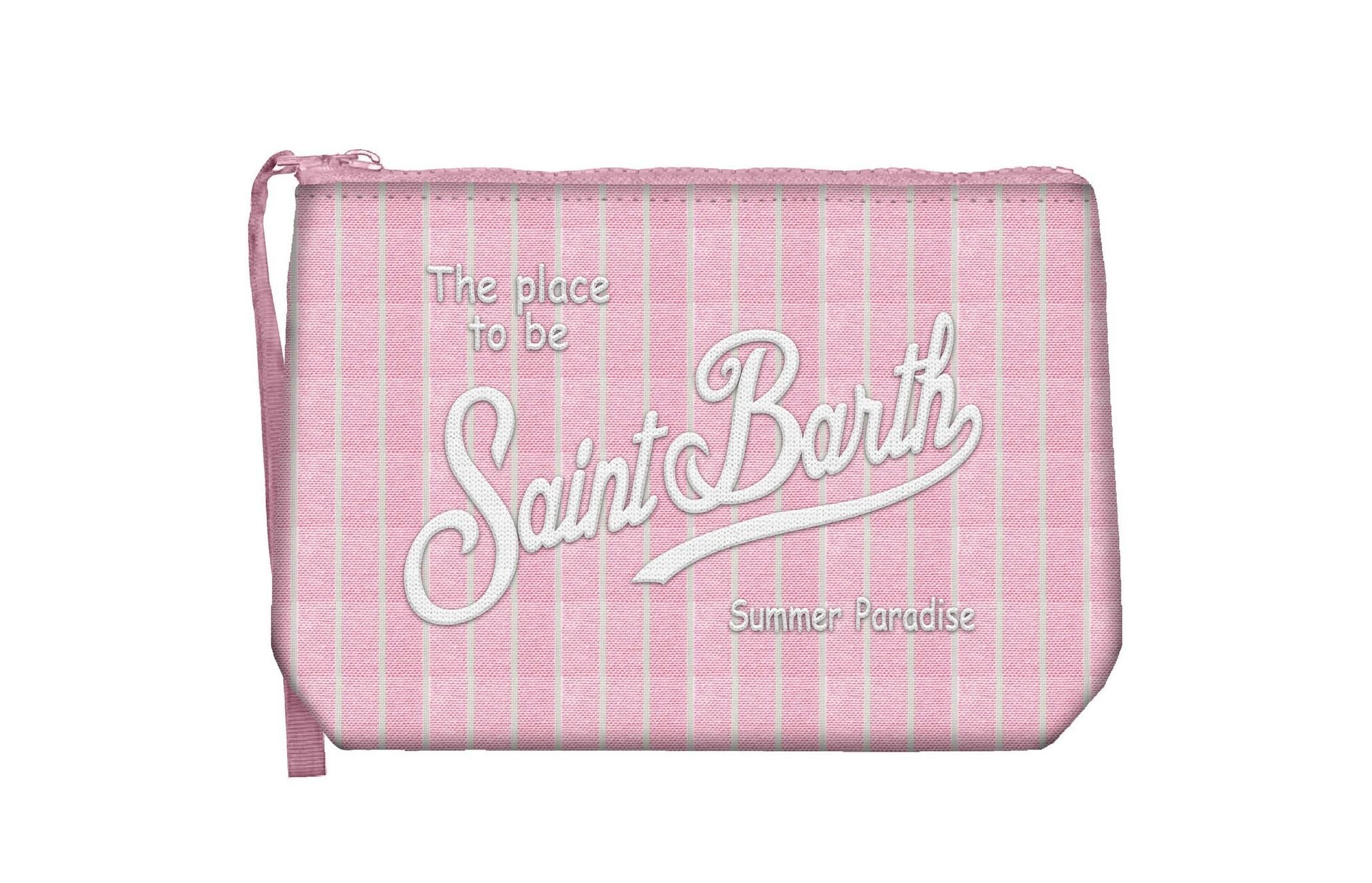 MC 2 SAINT BARTH Pochette   ALINE COTTON BIG STRIPES 21 EMB 