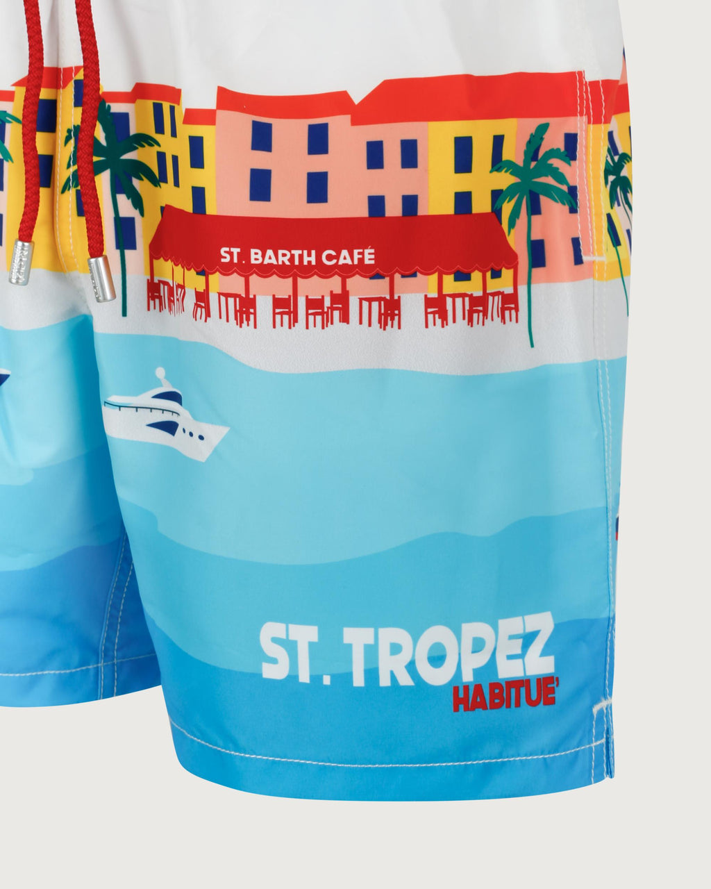 MC 2 SAINT BARTH Costume   GUSTAVIA PLACED PRINT ST TROPEZ SUN 01 