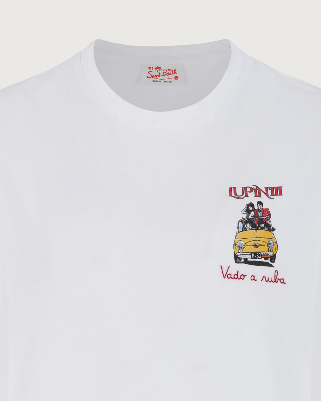 MC 2 SAINT BARTH T-shirt   PORTOFINO LUPIN RUBA 01N EMB 