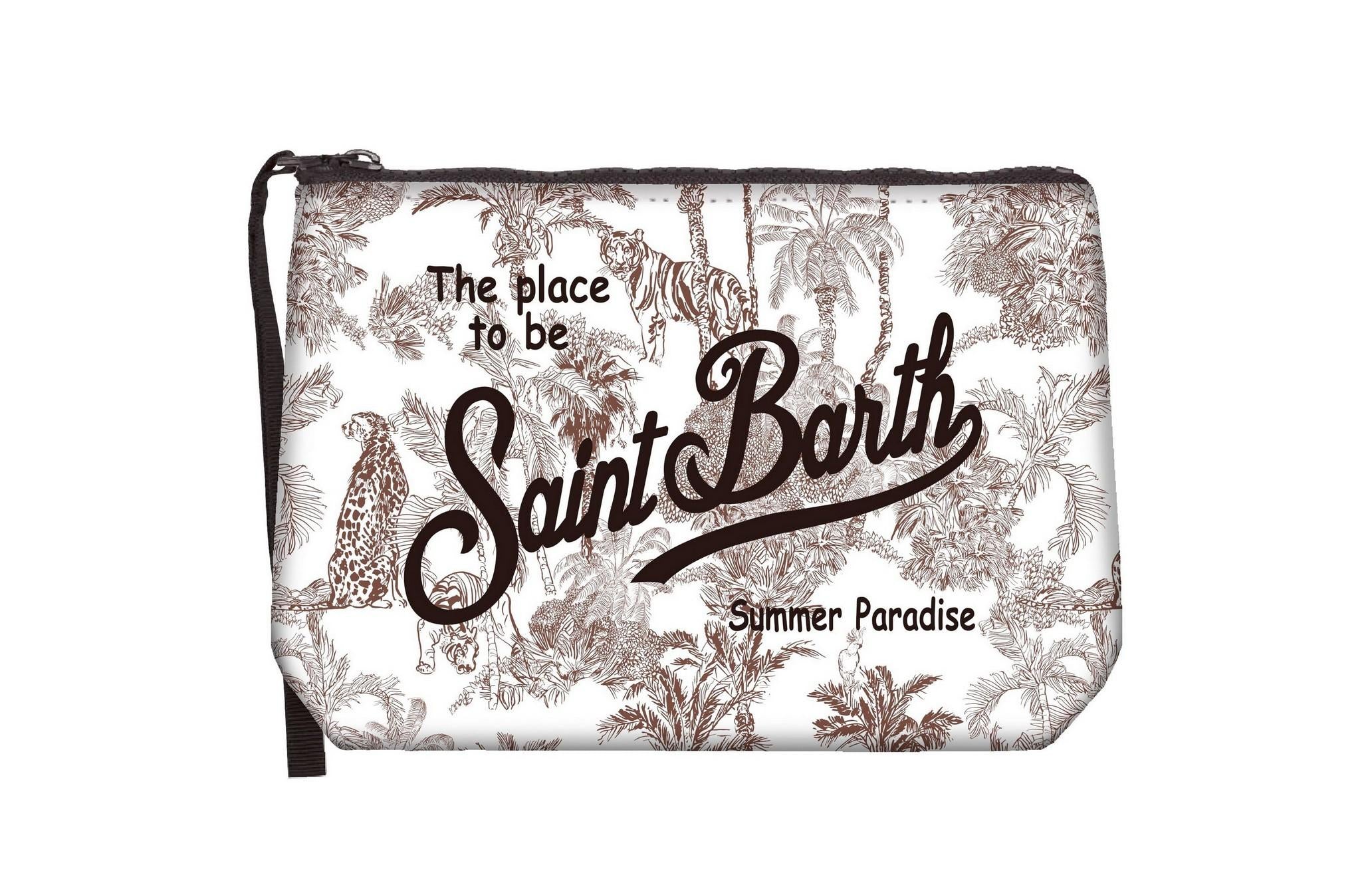 MC 2 SAINT BARTH Pochette   ALINE JUNGLE OCEANIA 18 