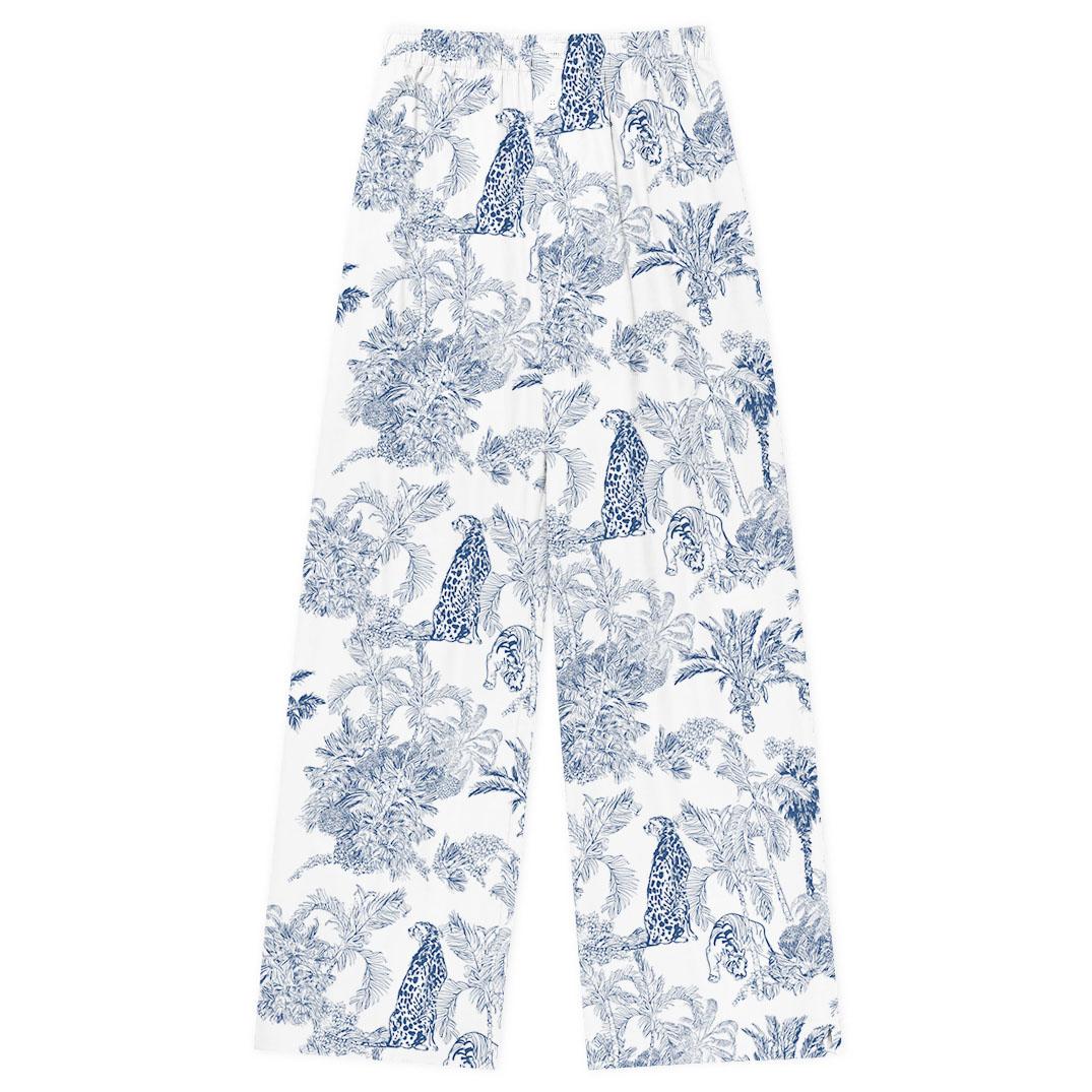 MC 2 SAINT BARTH Pantalone   INEZ COTTON JUNGLE OCEANIA 01 