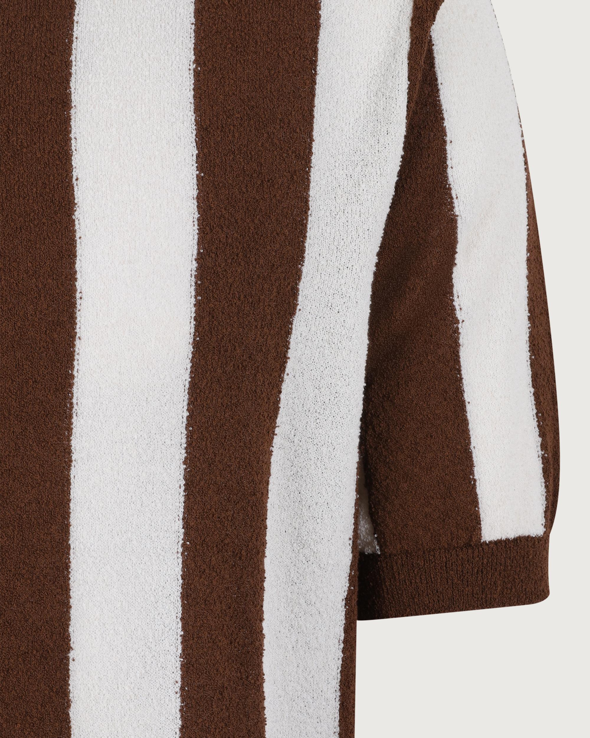 GALLIA Polo Bianco/marrone  U0435 EMIL 009 