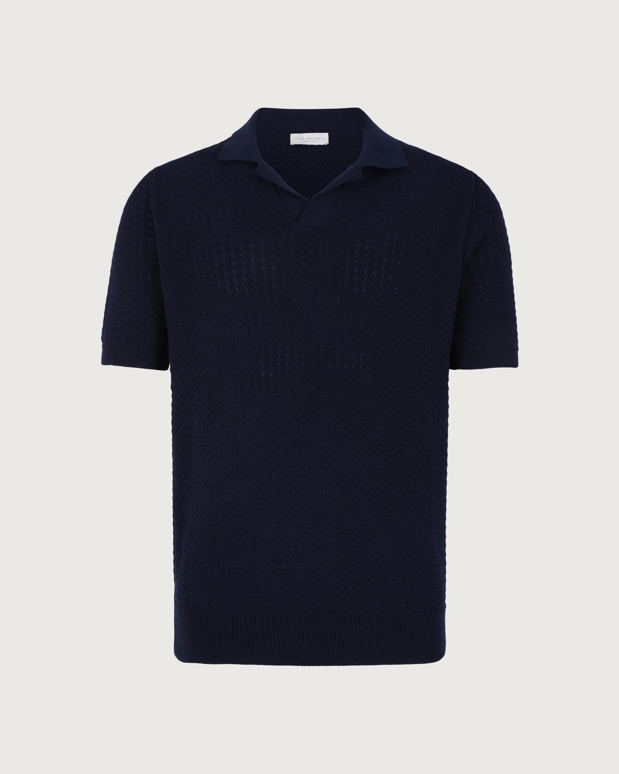LUIGI GENTILE Polo Navy  LG1367 90 