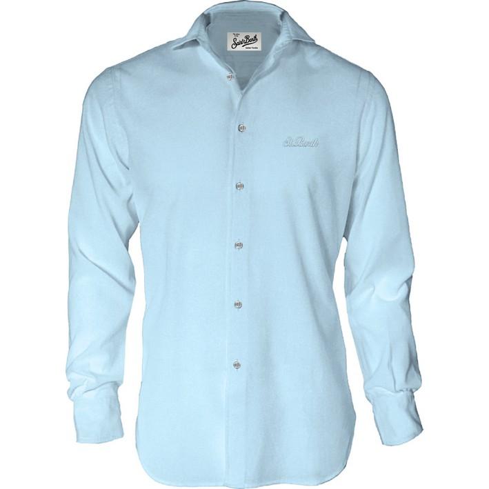MC 2 SAINT BARTH Camicia   CHEMISE ICE 31 LIGHT BLUE 