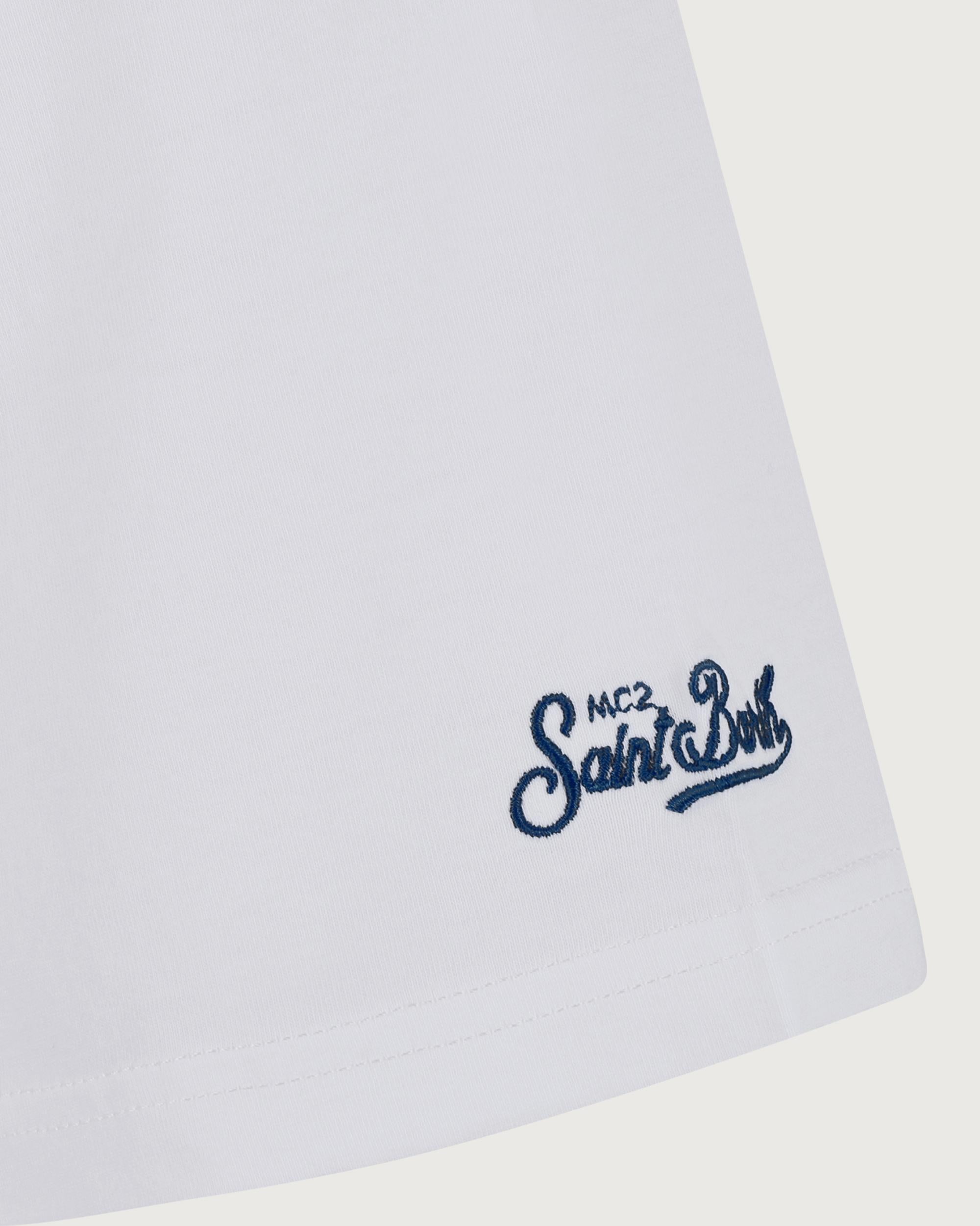 MC 2 SAINT BARTH T-shirt   BLANCHE 01N MINI LIFE SAVER 61 