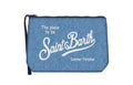 MC 2 SAINT BARTH Pochette   ALINE DENIM DENIM LIGHT EMB 