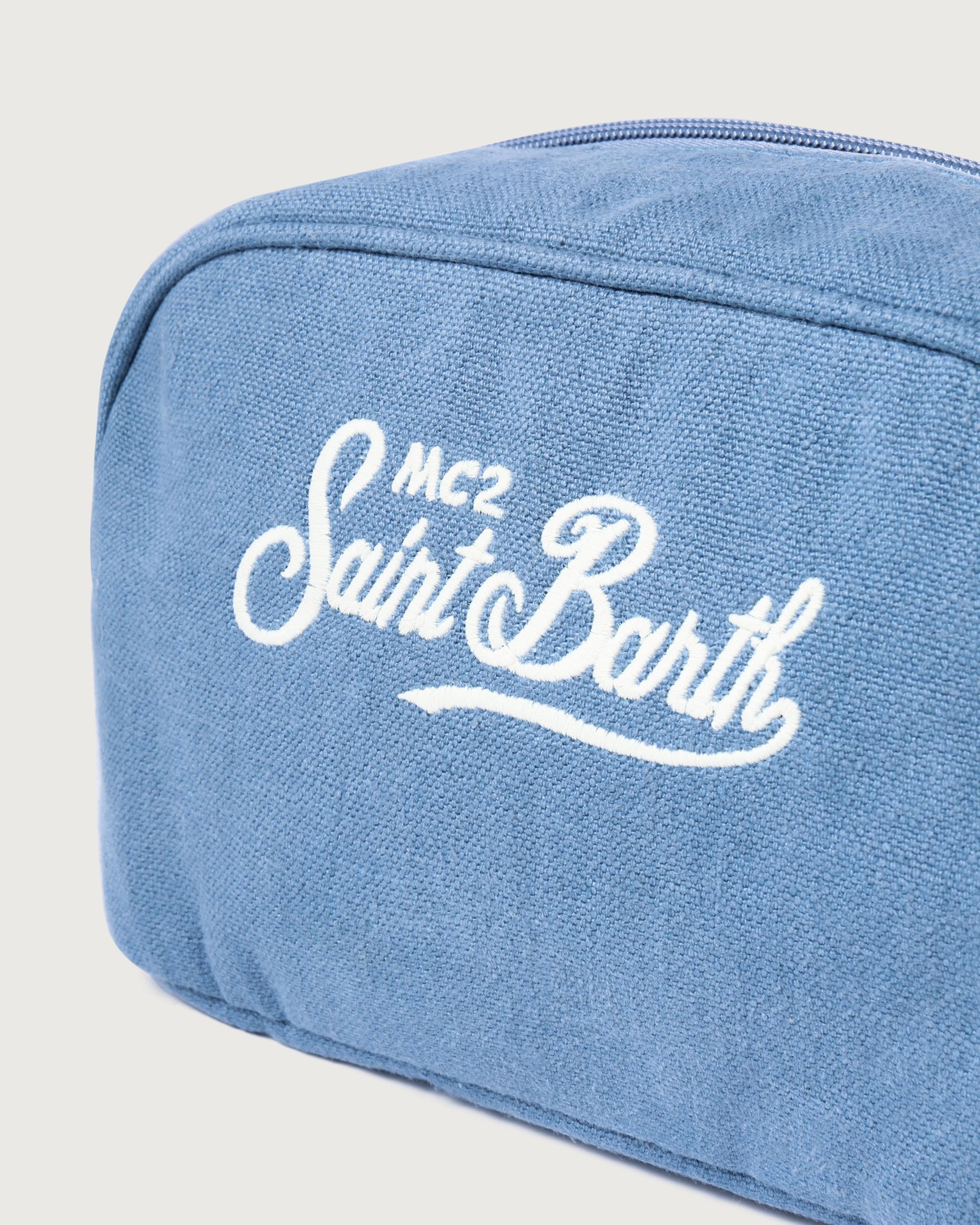 MC 2 SAINT BARTH Beauty case   WESTWOOD LINEN LINEN DENIM  EMB 