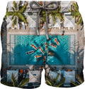MC 2 SAINT BARTH Costume   GUSTAVIA PLACED PRINT RD POOL LIFESTYLE 01 