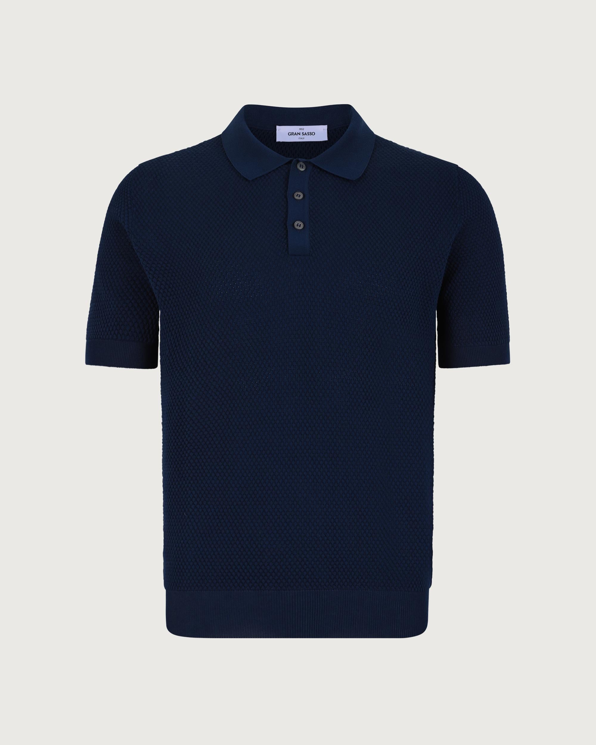 GRAN SASSO Polo Blu  57113/20620 578 