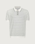 ROBERTO COLLINA Polo Ecru  261MYA43024 02 