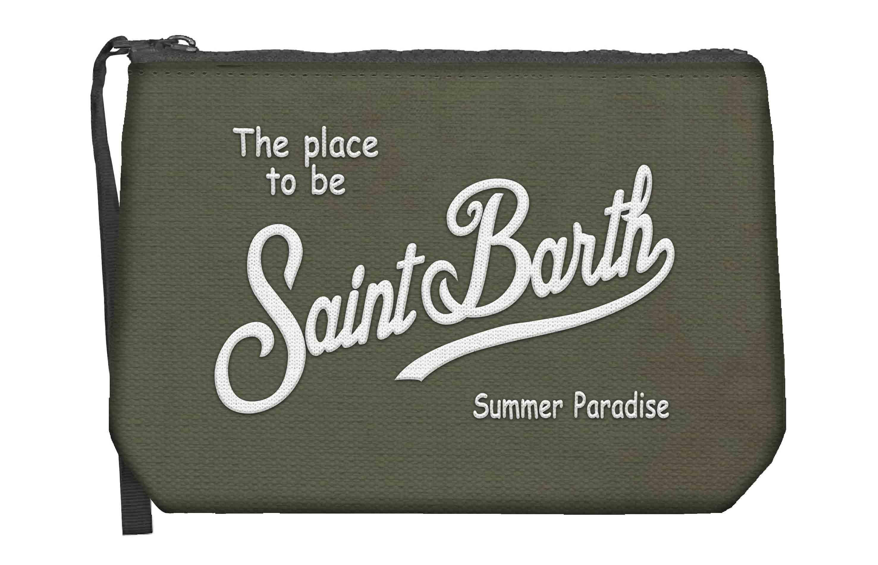 MC 2 SAINT BARTH Pochette   ALINE CANVAS 52K EMB 