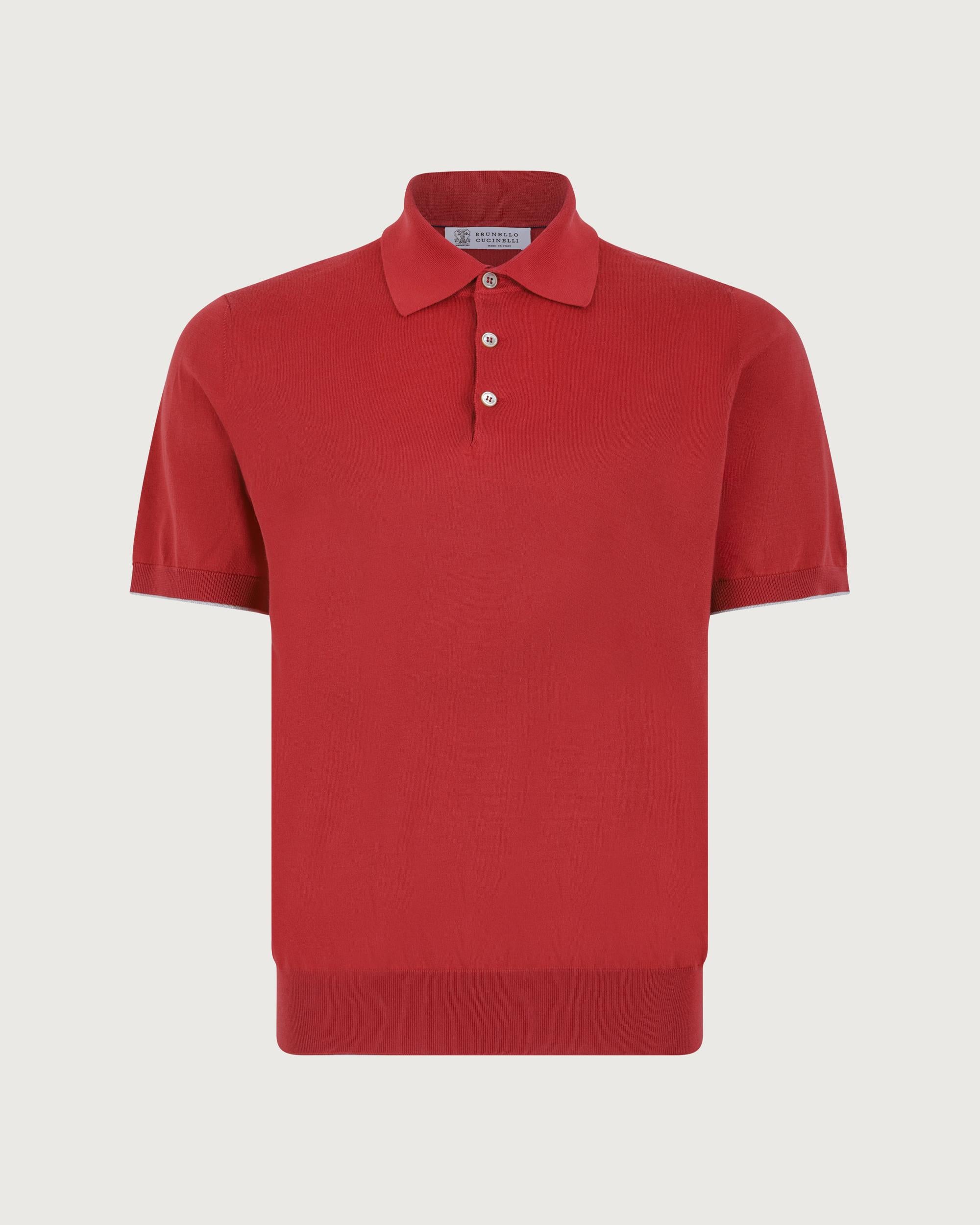 Brunello Cucinelli Polo Fragola+nebbia  M29800125 CPP07 