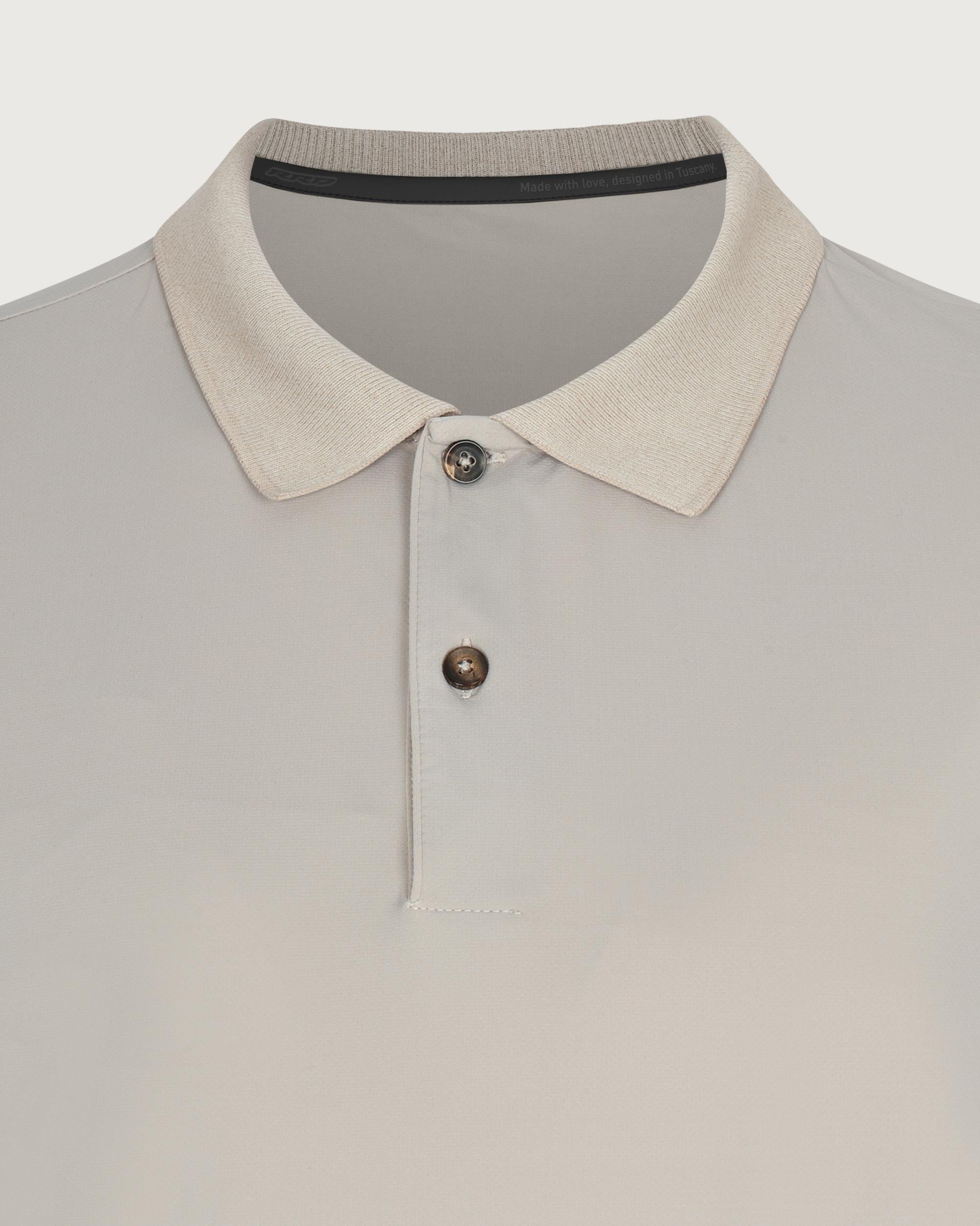 RRD Polo White sand  26207 OXFORD GDY 85 