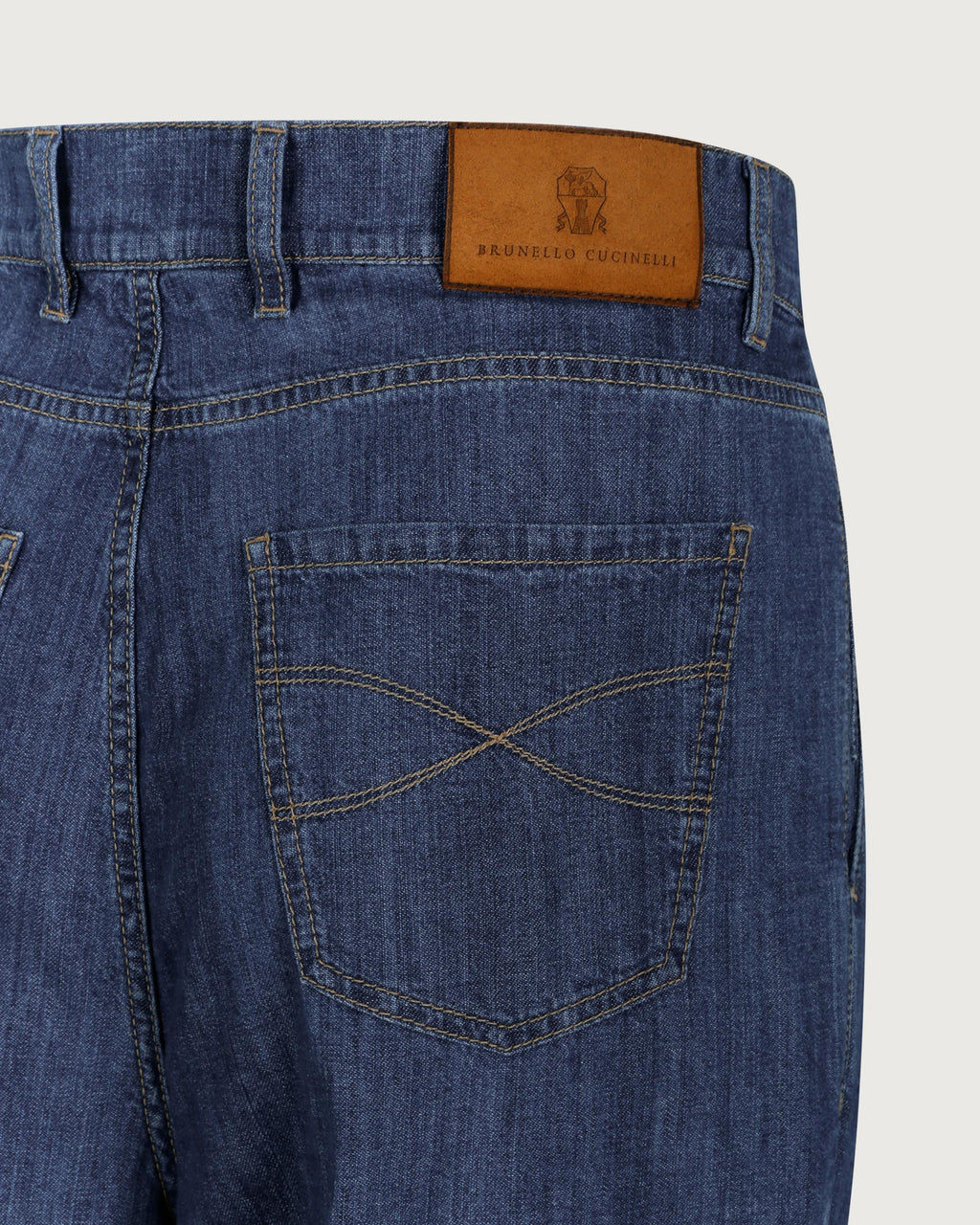 Brunello Cucinelli Pantalone Denim medio  MH263K2310 C1477 