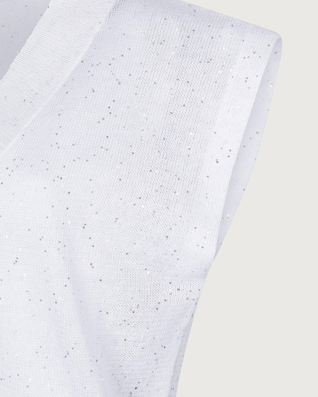 Brunello Cucinelli Scollo v Bianco  MDT746402 C159 